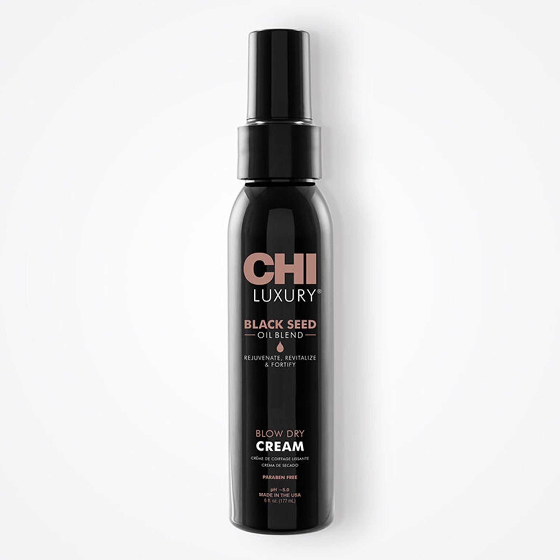 CHI Luxury Black Seed Oil Blend bottle on a white background
