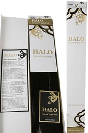 HALO 100% Human Hair Natural Virgin Weave (16inch)