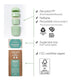OLGO Conditioner Stick Starter Kit (1 Case+1 Refill) (2.3oz)