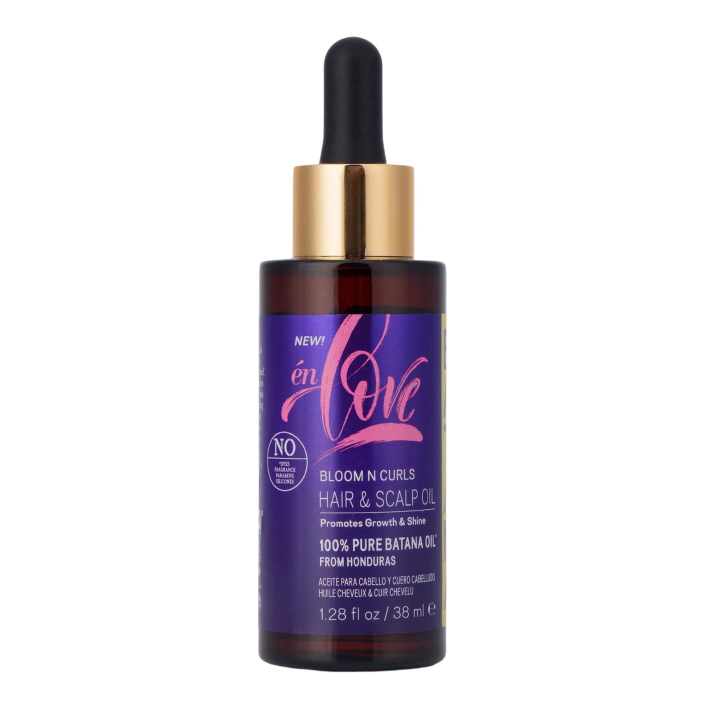 EN LOVE Bloom N Curls 100% Pure Batana Hair & Scalp Oil (1.28oz)