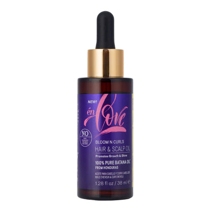 EN LOVE Bloom N Curls 100% Pure Batana Hair & Scalp Oil (1.28oz)
