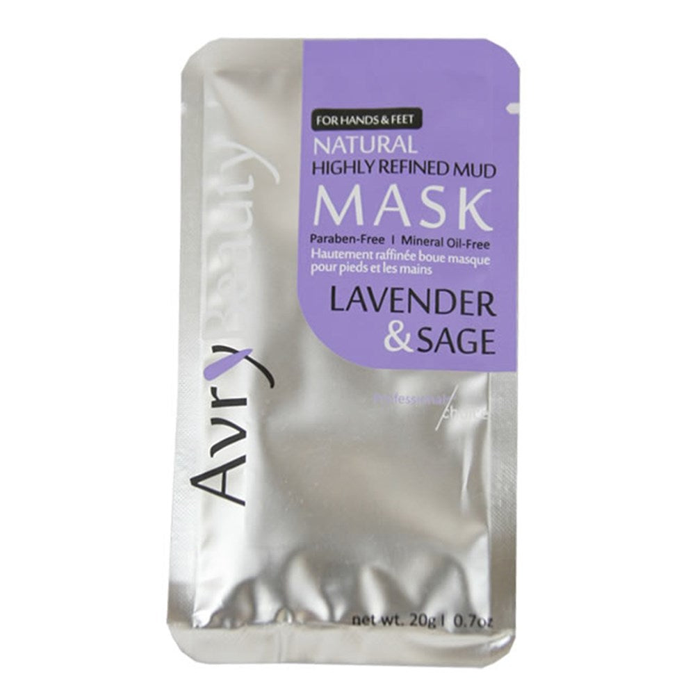 AVRY BEAUTY Hand & Foot Mud Mask [Lavender & Sage]
