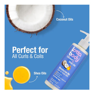 LOTTABODY Coconut & Shea Oils Curl & Style Milk (8oz)