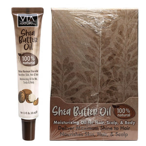 VIA NATURAL Shea Butter Oil treatment Tube (1.5oz)
