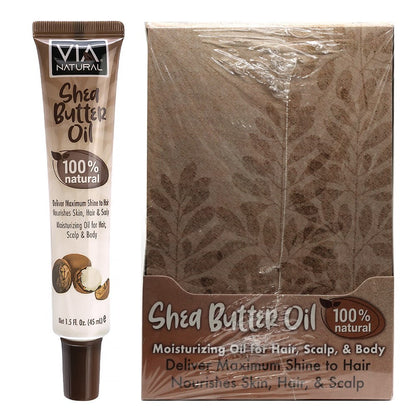VIA NATURAL Shea Butter Oil treatment Tube (1.5oz)