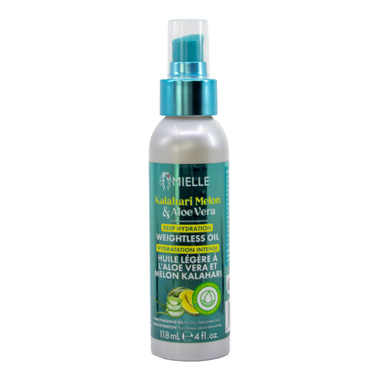 MIELLE Kalahari Melon & Aloe Vera Deep Hydration Weightless Oil (4oz)