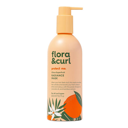 FLORA & CURL Citrus Superfruit Radiance Mask  (10.1oz)