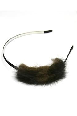 KIM & C Fur Head Band