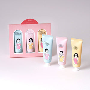 MIDHA Rice Hand Cream Set (1.35oz x 3Tube)