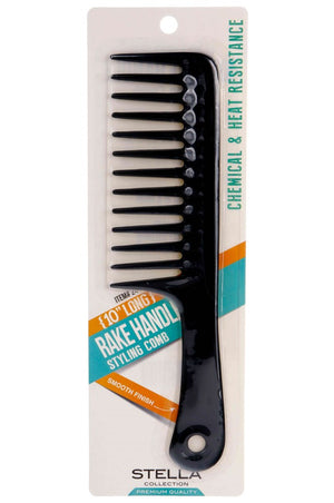 MAGIC COLLECTION 10inch Rake Handle Comb