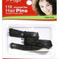 MAGIC COLLECTION 110pcs Hair Pins [Assorted Size]