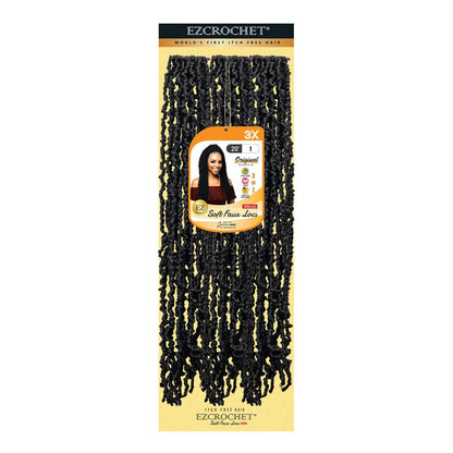 EZBRAID Ezcrochet 3X Soft Faux Locs Braid (20inch)