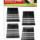 MAGIC COLLECTION 1 3/4 Inch 80pcs Bobby Pins