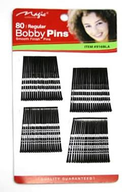 MAGIC COLLECTION 1 3/4 Inch 80pcs Bobby Pins