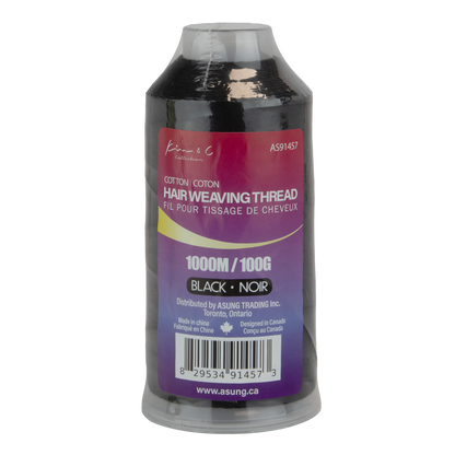KIM & C Cotton Corn Style Weaving Thread (1000m/100g)
