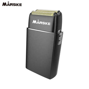 Black Marske electric shaver on a white background