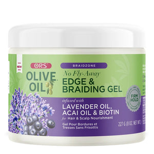 ORS Olive Oil Braidzone Edge & Braiding Gel (8oz)