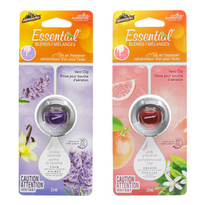 Armor All Essential Blends Vent Clip Vanilla Lavender 2.5ml front card