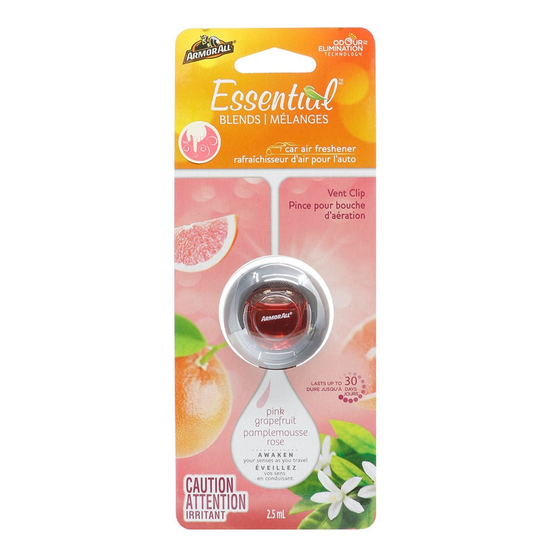 ARMOR ALL Essential Blend Car Air Freshener Vent Clip (2.5ml)