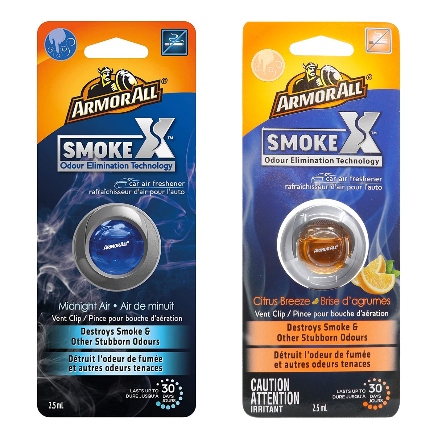 ARMOR ALL Car Air Freshener Vent Clip (2.5ml)