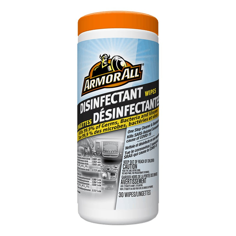 ARMOR ALL Disinfectant Wipe Kills Covid-19 Virus