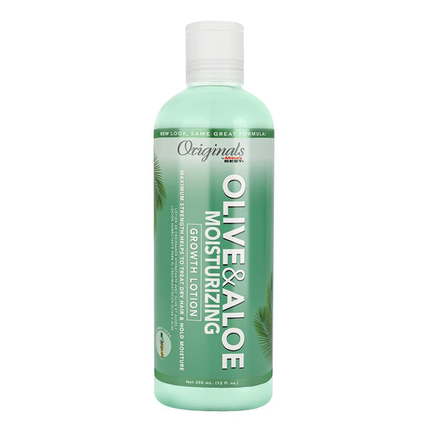 AFRICA'S BEST Originals Olive & Aloe Anti-Breakage Growth Lotion (12oz)