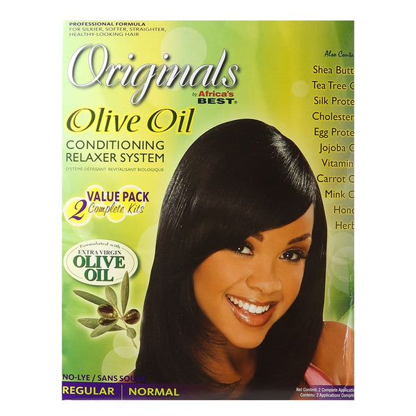 AFRICA'S BEST Originals Value Pack Relaxer Kit [Regular]