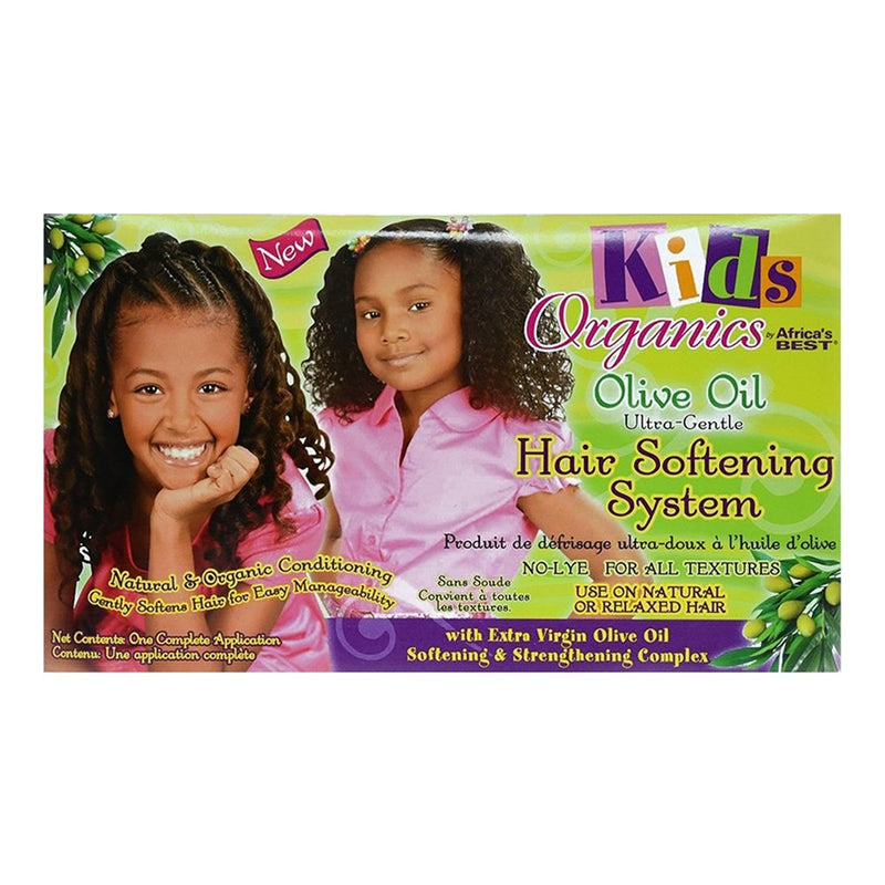 AFRICA'S BEST Kids Originals Olive Oil Hair Softening Kit