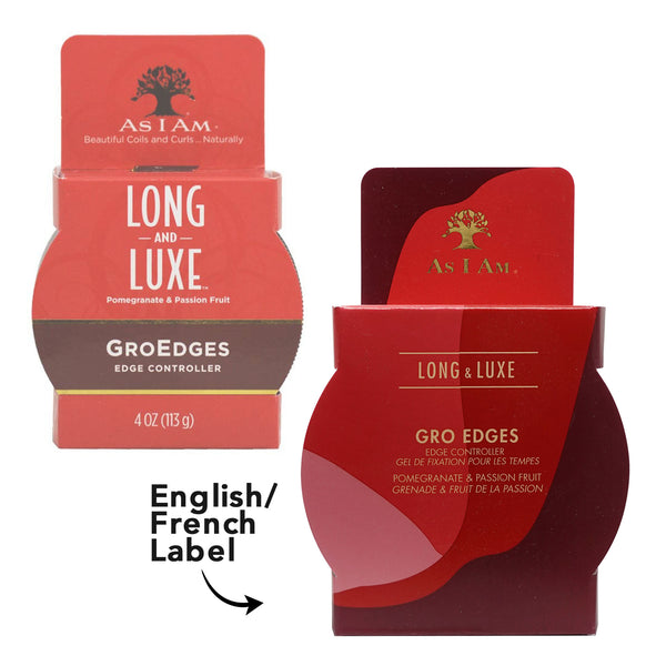 AS I AM Long and Luxe GroEdges (4oz)