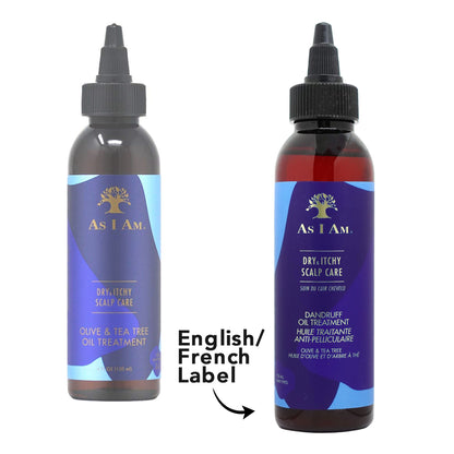 AS I AM Dry & Itchy Scalp Care Oil Treatment (4oz)