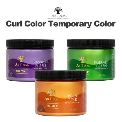 AS I AM  Curl Color Temporary Color Gel (6oz)