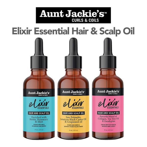 AUNT JACKIE'S Elixir Essential Hair & Scalp Oil (2oz)