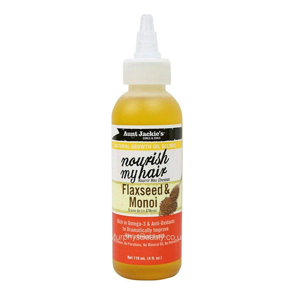 AUNT JACKIE'S Nourish My Hair Flaxeed & Monoi Growth Oil (4oz)