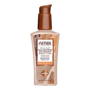 AMBI Even & Clear Nourishing Daily Facial Moisturizer (3.5oz)