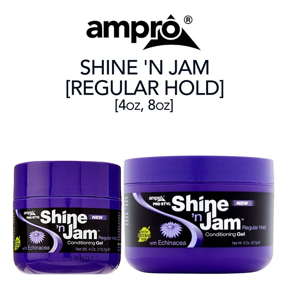 AMPRO Shine 'n Jam Conditioning Gel [Regular Hold]