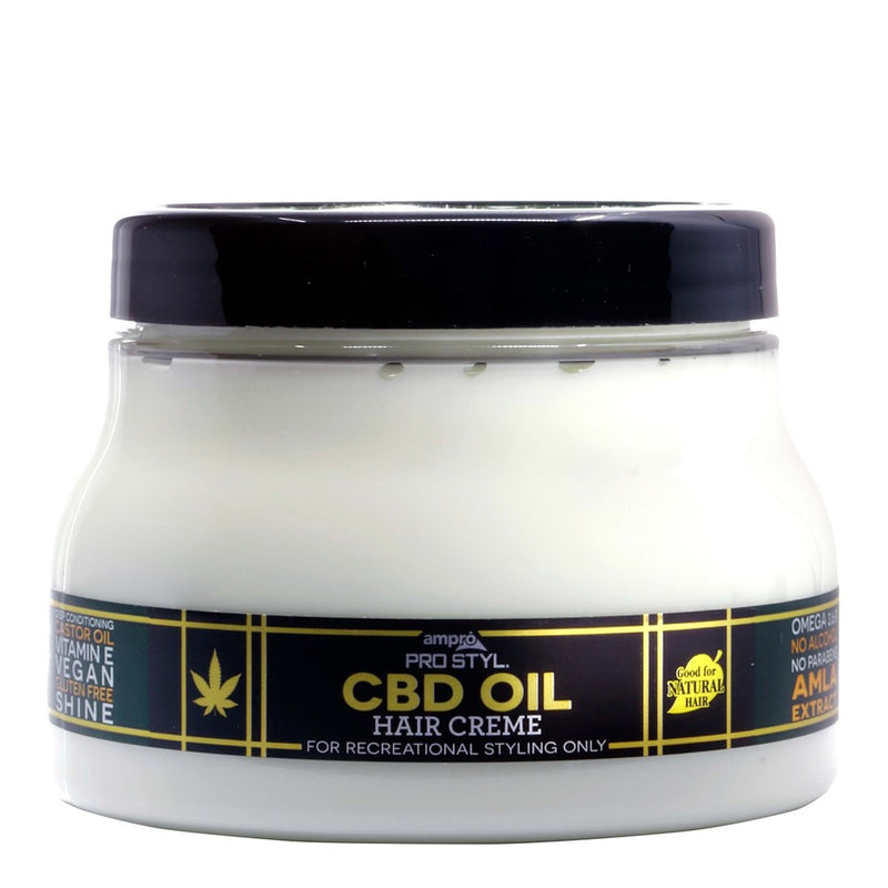 AMPRO CBD Oil Hair Creme (8oz)