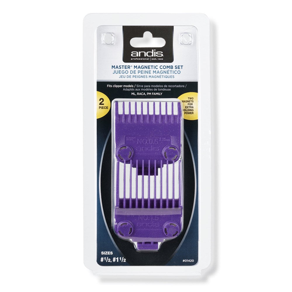 ANDIS Master Magnetic Comb Set