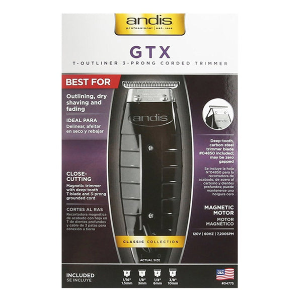 ANDIS GTX T-Outliner Corded Trimmer [CUL Certified]