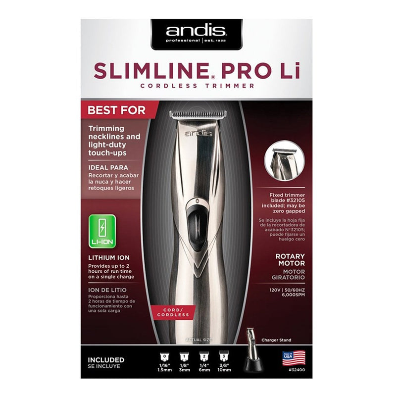 ANDIS Slimline Pro Li Cordless Trimmer [CUL Certified]