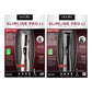 Two Andis Slimline Pro Li cordless trimmer packages on a white background