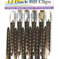 ANNIE 12pc Duck Bill Clips