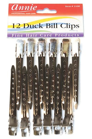 ANNIE 12pc Duck Bill Clips