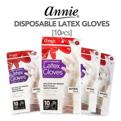 ANNIE Disposable Latex Gloves (10pcs)