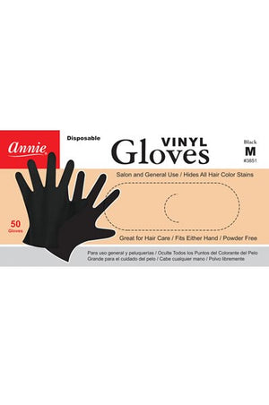 ANNIE Vinyl Gloves [50ct/Box]