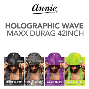 ANNIE Mr. Durag Holographic Wave Maxx Durag 42inch