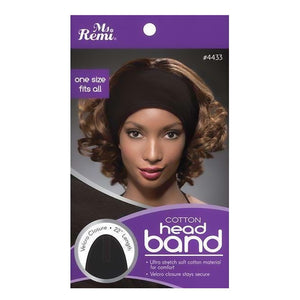 ANNIE Cotton Head Band Velcro Closure