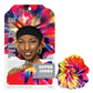 ANNIE Silky Satin Tie Dye Bonnet [Super Jumbo]