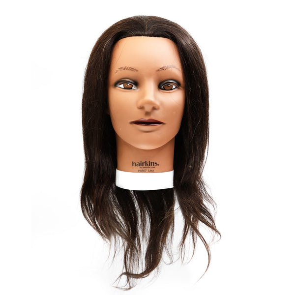 ANNIE 100% Human Hair Mannequin Head (18inch - 20inch)