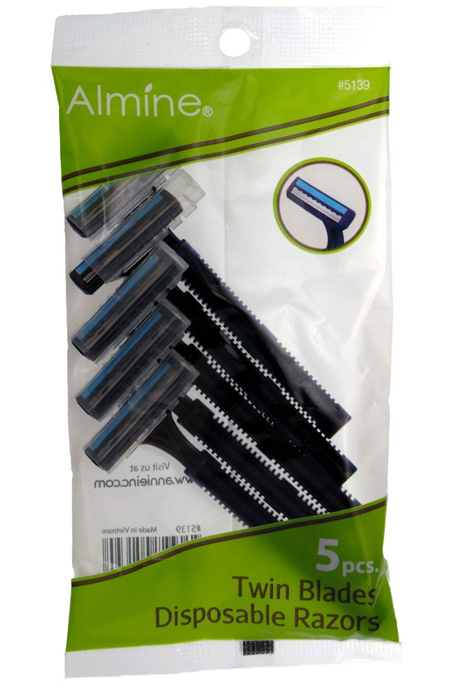 ANNIE 5pcs Twin Blades Disposable Razor