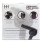 ANNIE Hot & Hotter Ceramic Pro 2000 Dryer with Extra Piks #5855